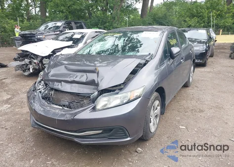 2014 Honda Civic Lx z USA, uszkodzony, nr VIN 2HGFB2F53EH550770